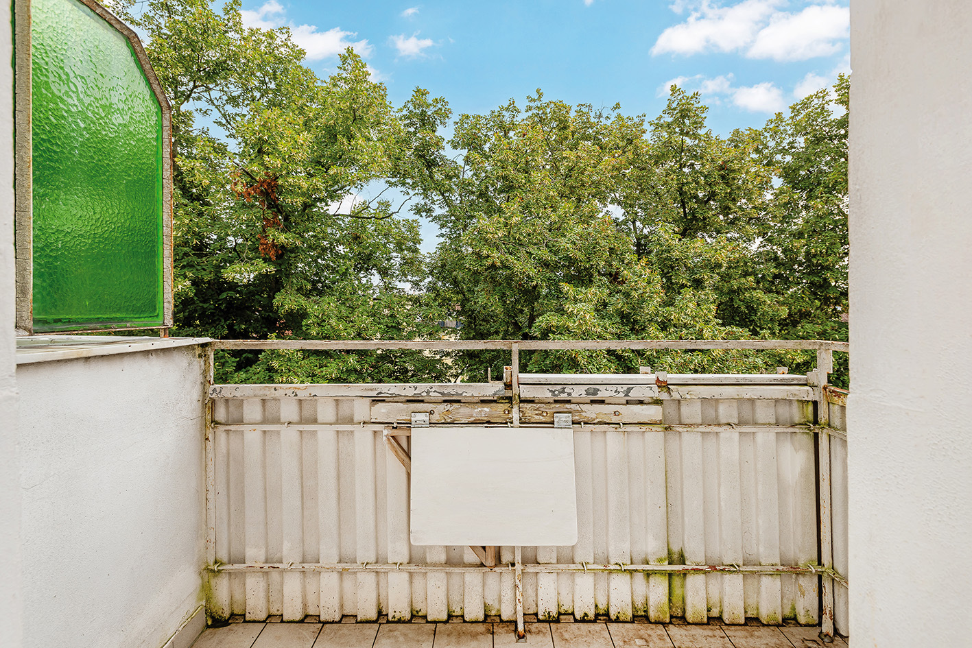 Ausblick Balkon