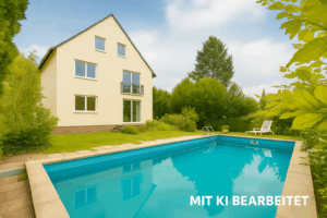 Hausansicht - KI-Visualisierung
